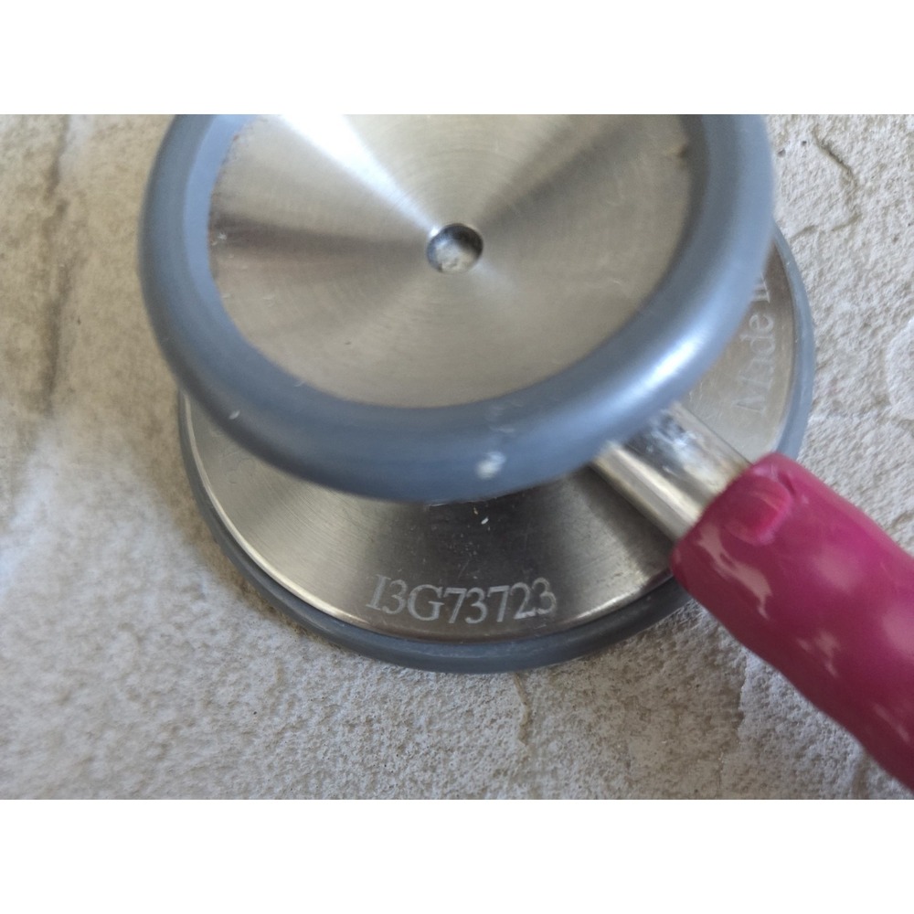 3M LITTMANN CLASSIC II S.E. STETHOSCOPE Rasberry Color Made In USA Lightweight - Picture 6 of 9